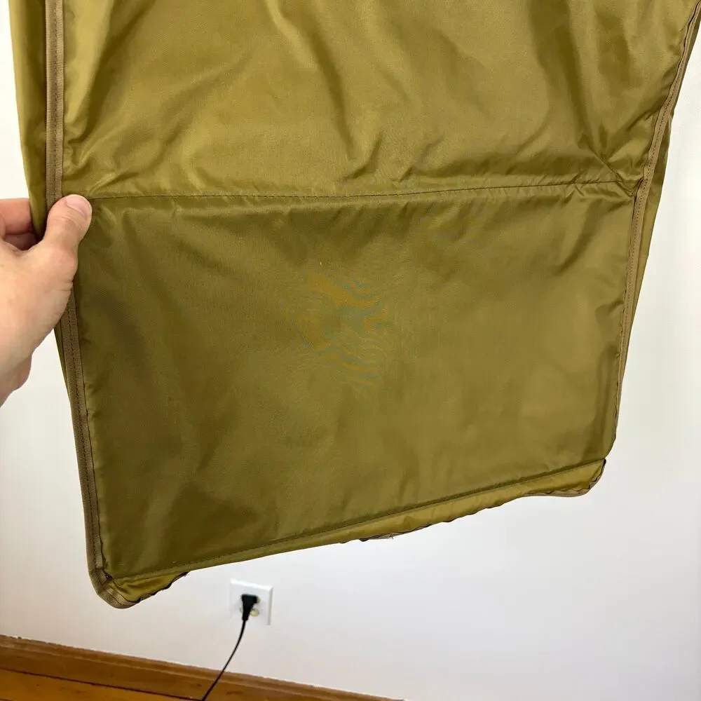 Vintage Hartmann Garment Bag Tri-fold Insert + 2 Hangers Foldable Packable Nylon
